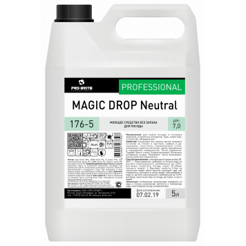 Средство для мытья посуды Pro-Brite Magic Drop Neutral / Нейтральное (176-5), 5 л/4