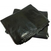 Мешки для мусора 120л 39мкм черный пласт (ПВД, 100 штук в пласте)