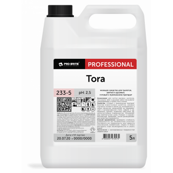 Моющее средство для туалетов, ванных и душевых Pro-Brite Tora 5л/4