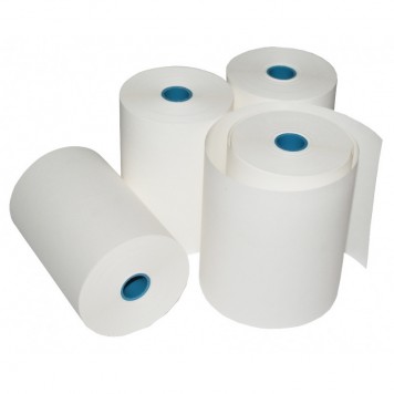 Чековая лента из термобумаги 57 мм (намотка 15 м, втулка 12 мм. d=32)  28/308