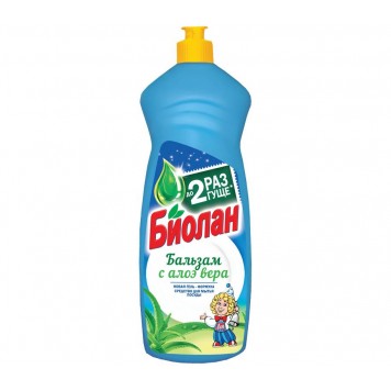 Средство для мытья посуды Биолан в ассортименте 900мл/12
