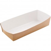Лоток для хот-догов 167х70х38 мм, крафт 50/1000 штук в кор