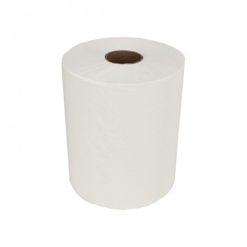 Полотенца бумажные в рулонах на съемной втулке Сomfy 120 метров, 1 слой  (12 рулонов в коробке)