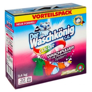 Der Waschkönig C.G. Color – универсальный стиральный порошок 3,575 кг