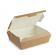 Контейнер бумажный Ланч-бокс OSQ LUNCH 1000 мл 190х150х50 Крафт (25 шт в упаковке) /200