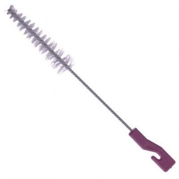 Ершик для мытья бутылок 7x2x2 см, длина 21см, конус