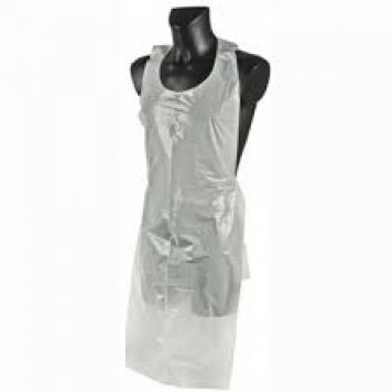 Фартук одноразовый ПНД 68х110г, 10 мкм 100 штук в упаковке-1