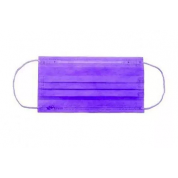 Маска одноразовая (фиолетовая) №50/1000