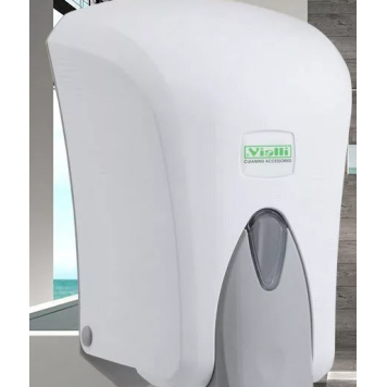 Диспенсер для мыла-пены, 1л белый-1