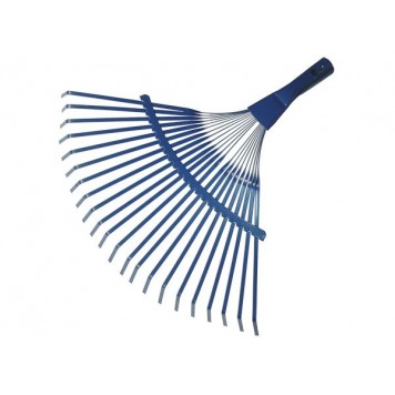 Грабли веерные проволочные металлические 22-зуб порошковое окрашивание, без черенка