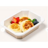 Бумажный контейнер для салата, без крышки OSQ OCTOBOX 500 180x140x45 крафт/белый/560