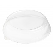 Крышка пластиковая купольная для контейнера бумажного OSQ Round Bowl dome lid (45 шт в упаковке ) 270