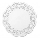 Салфетки бумажные ажурные d=32 250 штук в упаковке