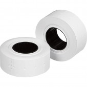 Этикет-лента 21х12 белая прямая 10/ 700 /270