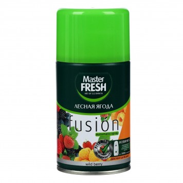 Сменный баллон для автоматического освежителя Master Fresh Лесная ягода 250 мл/12