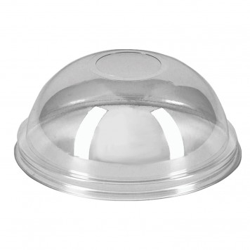 Крышка купольная с отверстием для стакана шейкер d=95, СП ПЭТ/50/1000/
