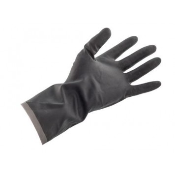 Перчатки технические КЩС тип 2 (№9) L черные /240