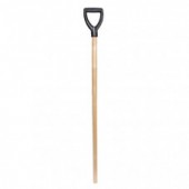 Черенок для лопаты деревянный 32х1000 мм с V-образной ручкой