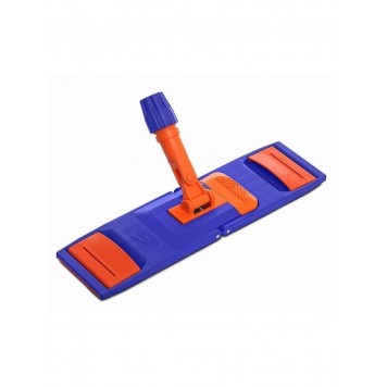 Держатель МОПа пластиковый 40х11 см, универсальный, синий (УФМ-40)