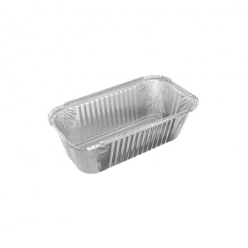 Форма алюминиевая прямоугольная 685 мл, R13-L, 206х113х48мм (100 шт в спайке) /1200