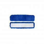 Насадка МОП плоская для швабры-рамки 80 см, разрезной акрил, карман