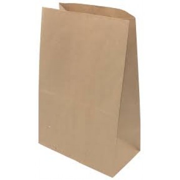 Крафт-пакет бумажный на вынос 260х150х340 70г/м2/50/300