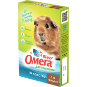 Мультивитаминное лакомство для грызунов биотин,омега 3 и морские водоросли  ФАРМАКС Омега Neo+ 90шт