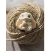 Форма силиконовая (молд) Заяц мини 3 яч.