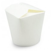 Коробка для лапши Вок 500мл, белая 50/500