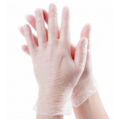 Перчатки виниловые смотровые неопудренные XL (50 пар упаковке)/10