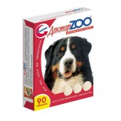 Мультивитаминное лакомство c биотином для собак ДОКТОР ZOO Здоровье кожи и шерсти 90 шт